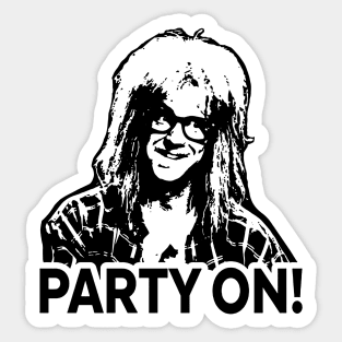 Party On! Sticker